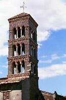 Bell tower St. Maria in Frascati