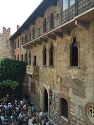 juliet's Balcony - Verona Italy