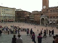 The Piazza del Campo in Siena
