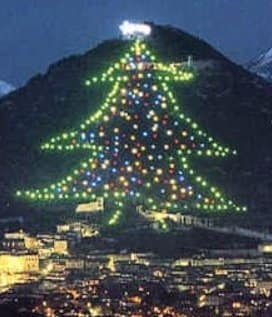 Gubbio Christmas Tree