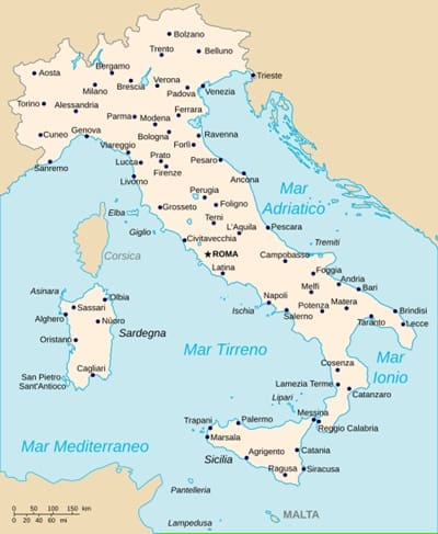 Italy Map