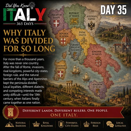 Italy Divided AI Image