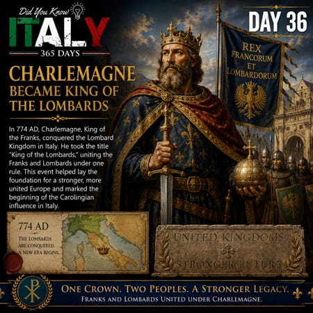 Charlemagne Becomes King AI Image