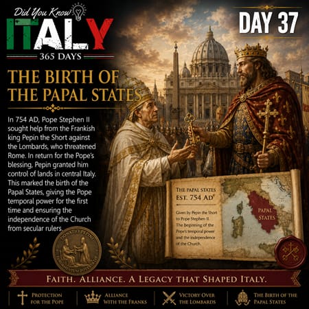 Birth of the Papal States