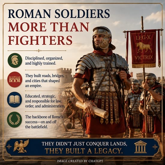 Roman Soldier AI Image